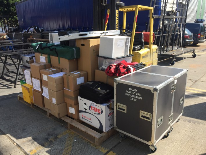 OWN Transport Event Equipment at a Corporate Event